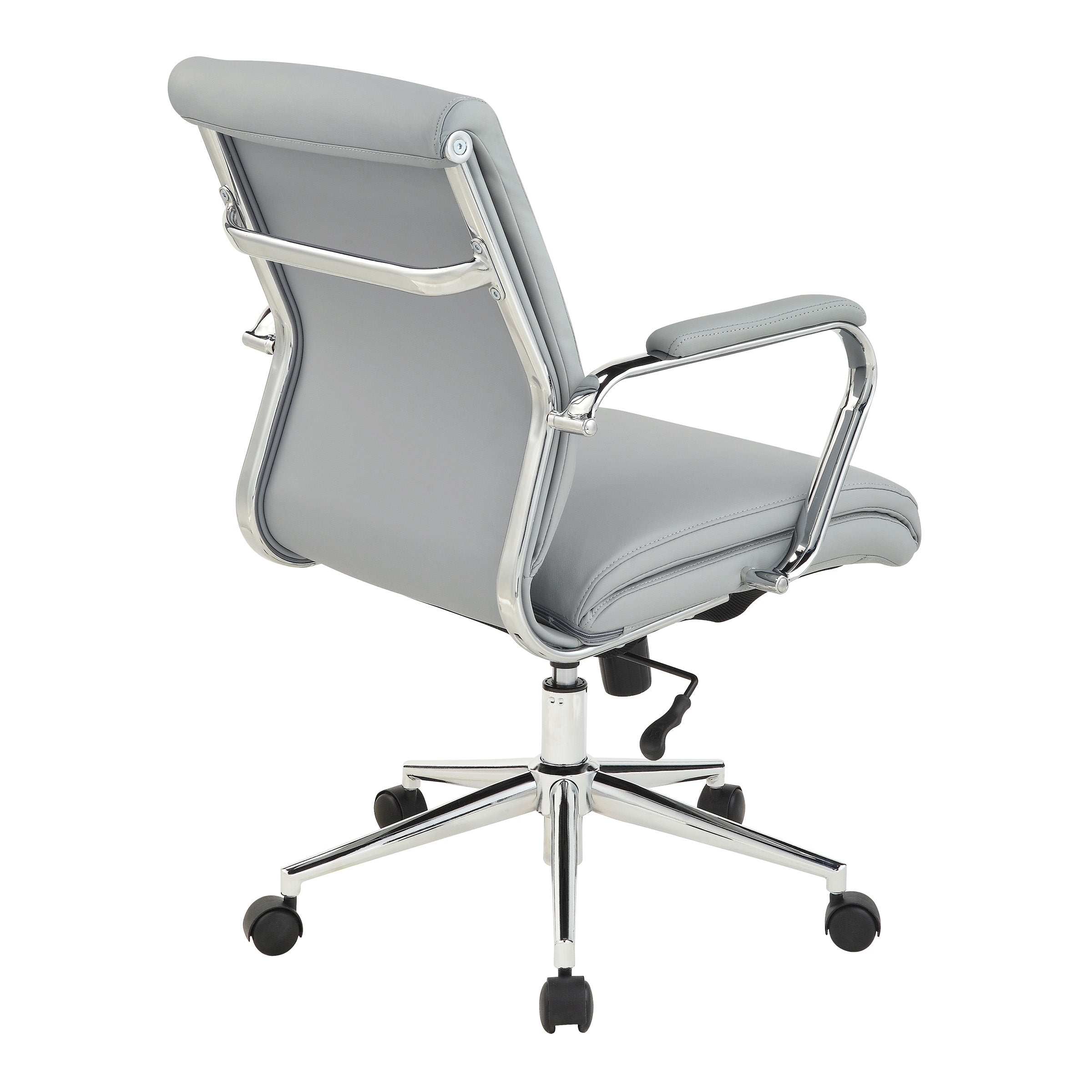 Mid Bk Silver Ion Technology Fabric Chair