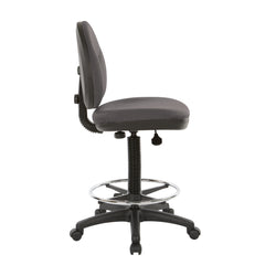 Sculptured Seat and Back Drafting Chair 1