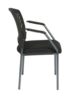 Titanium Finish Visitors Chair
