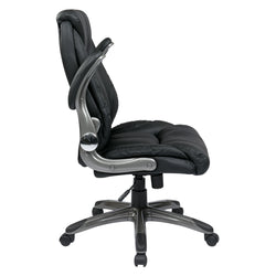 Faux Leather Mid Back Mgrs Chair