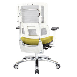 White Vertical Mesh Chair
