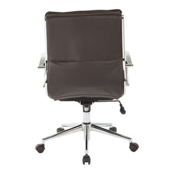 Mid Back Manager's Faux Lthr Chair