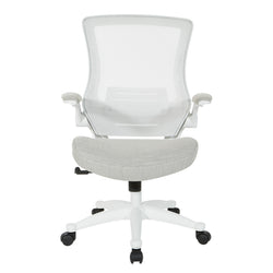 White Screen Back Manager's Chair