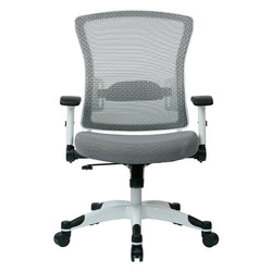 White Frame Managers Chair