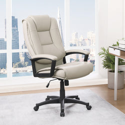 High Back Bonded Lthr Chair