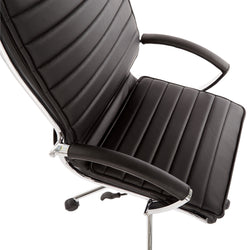 High Back Manager's Faux Lthr Chair