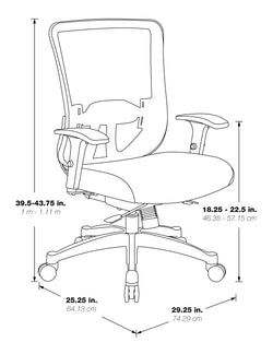 Vertical Mesh Back Managers Chair