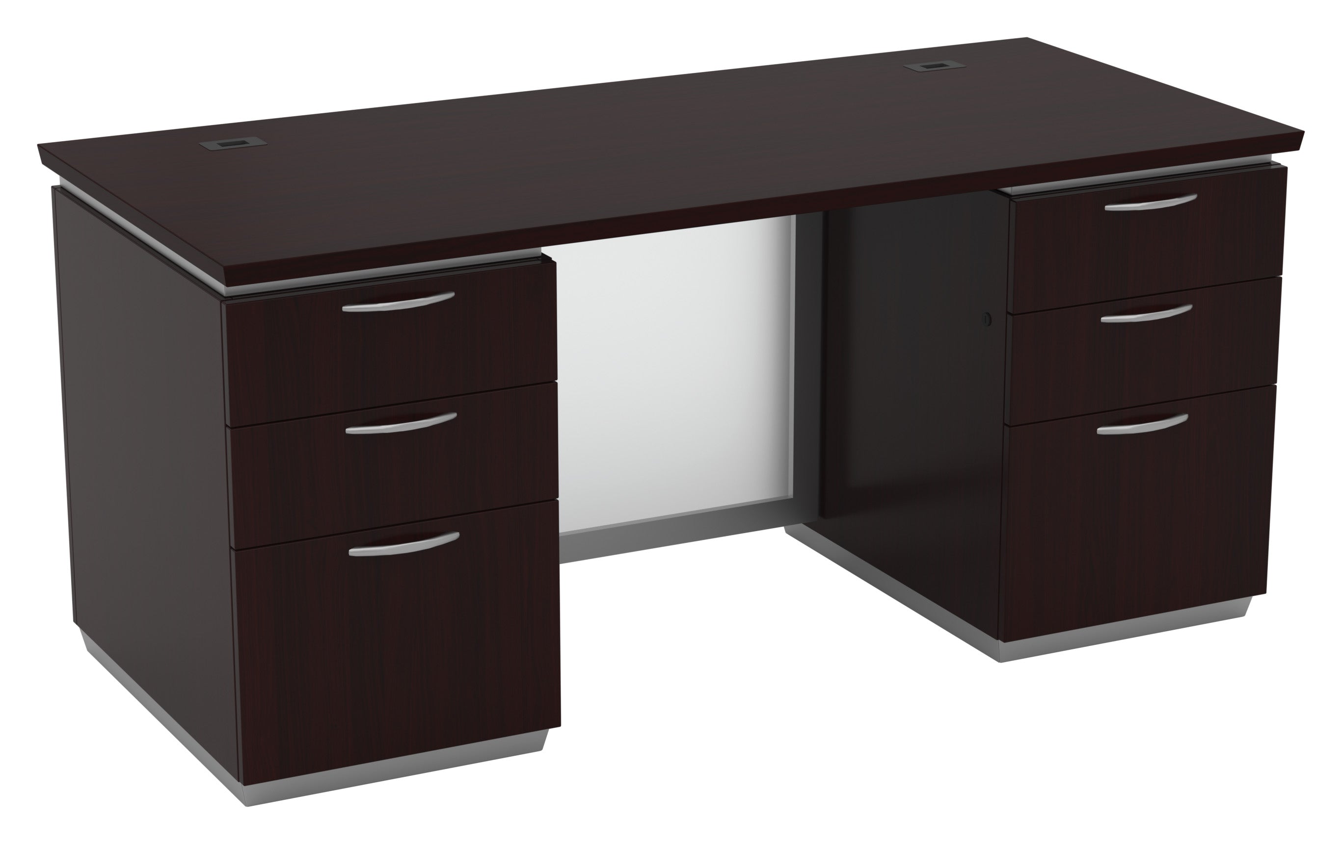 Tuxedo Double Pedestal Desk 66x30