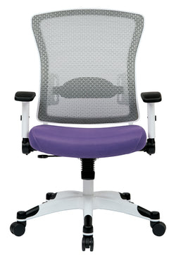 White Frame Managers Chair