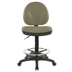 Sculptured Seat and Back Drafting Chair 1