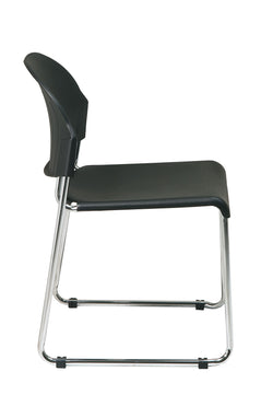 Stack Chair with Plastic Seat/Back