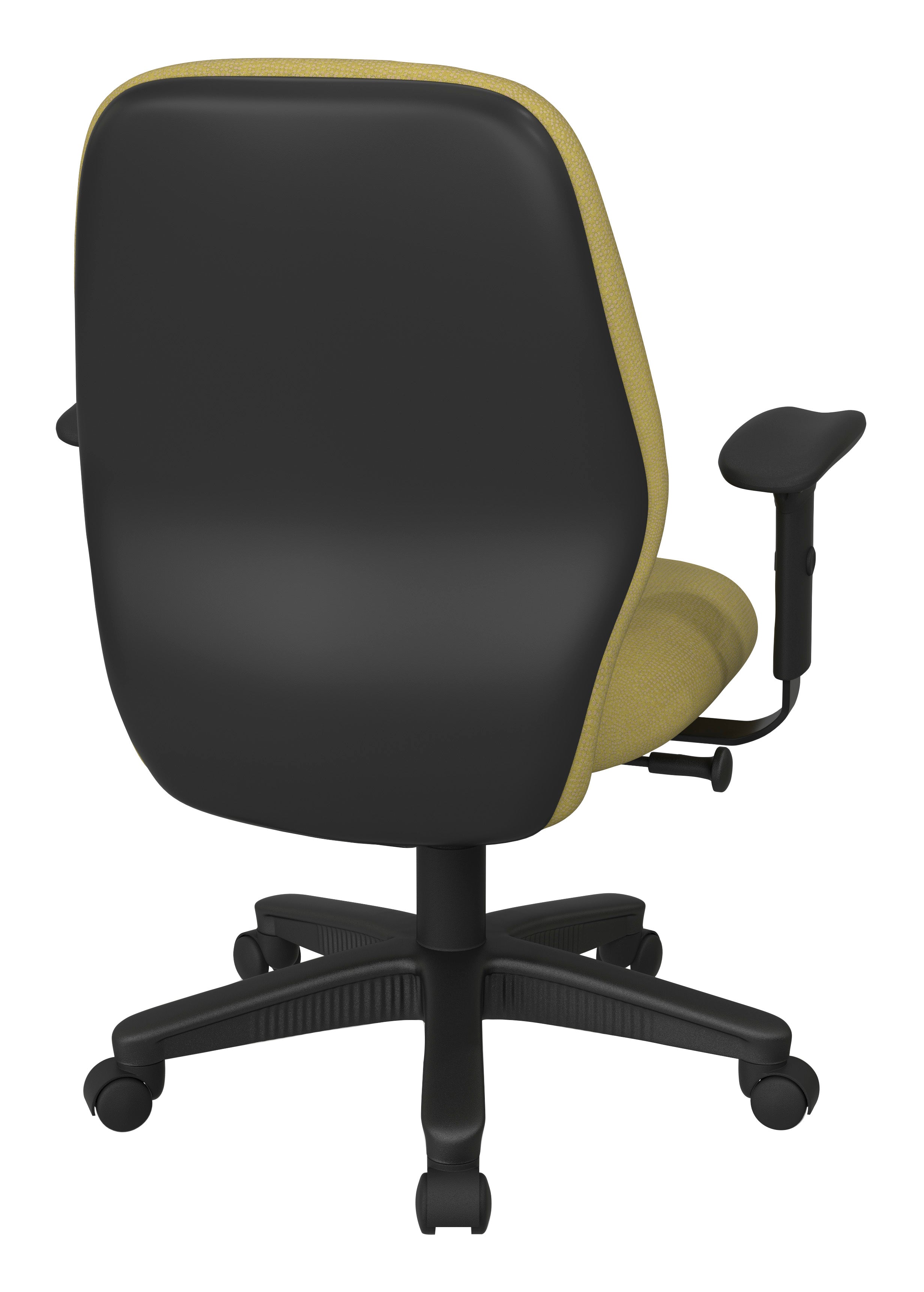 Mid Back 2-to-1 synchro Tilt Chair with 2 -Way Adjustable Soft padded Arms 12