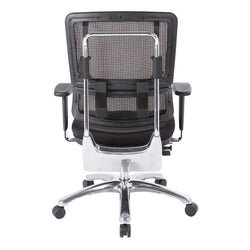 Vertical Black Mesh Back Chair