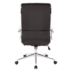 High Back Manager's Faux Lthr Chair