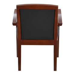 Upholstered back guest chair