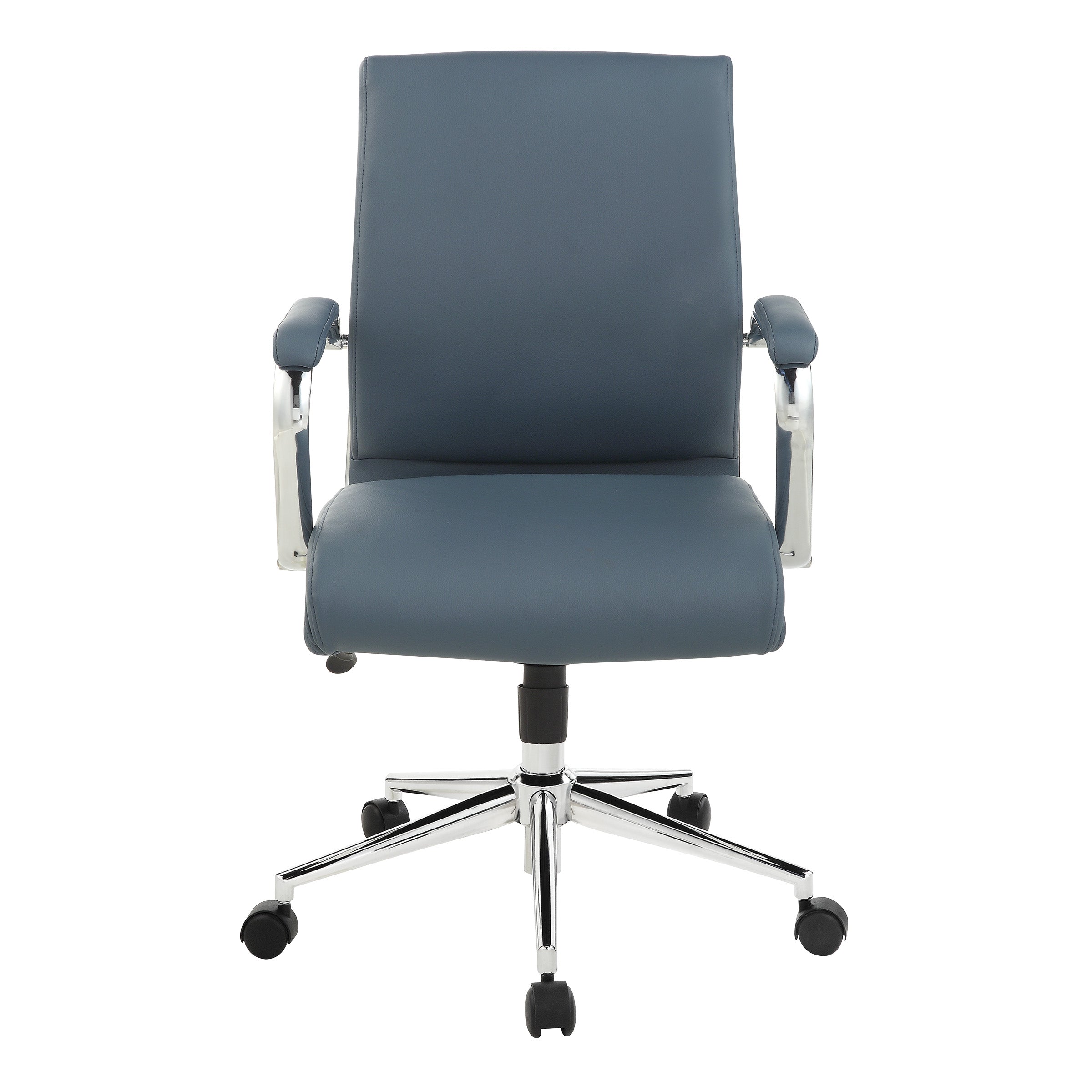 Mid Bk Silver Ion Technology Fabric Chair