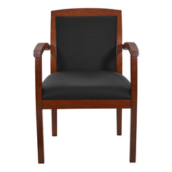 Upholstered back guest chair