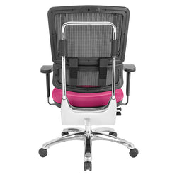 Vertical Black Mesh Back Chair