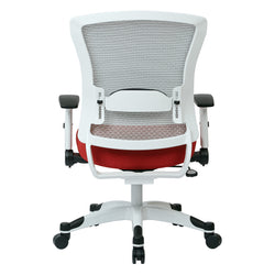 White Frame Managers Chair