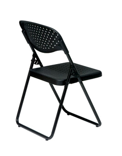 Folding Chair with Plastic Seat and Back