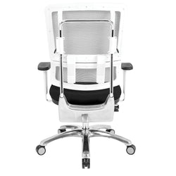 White Vertical Mesh Chair