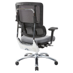 Vertical Black Mesh Back Chair
