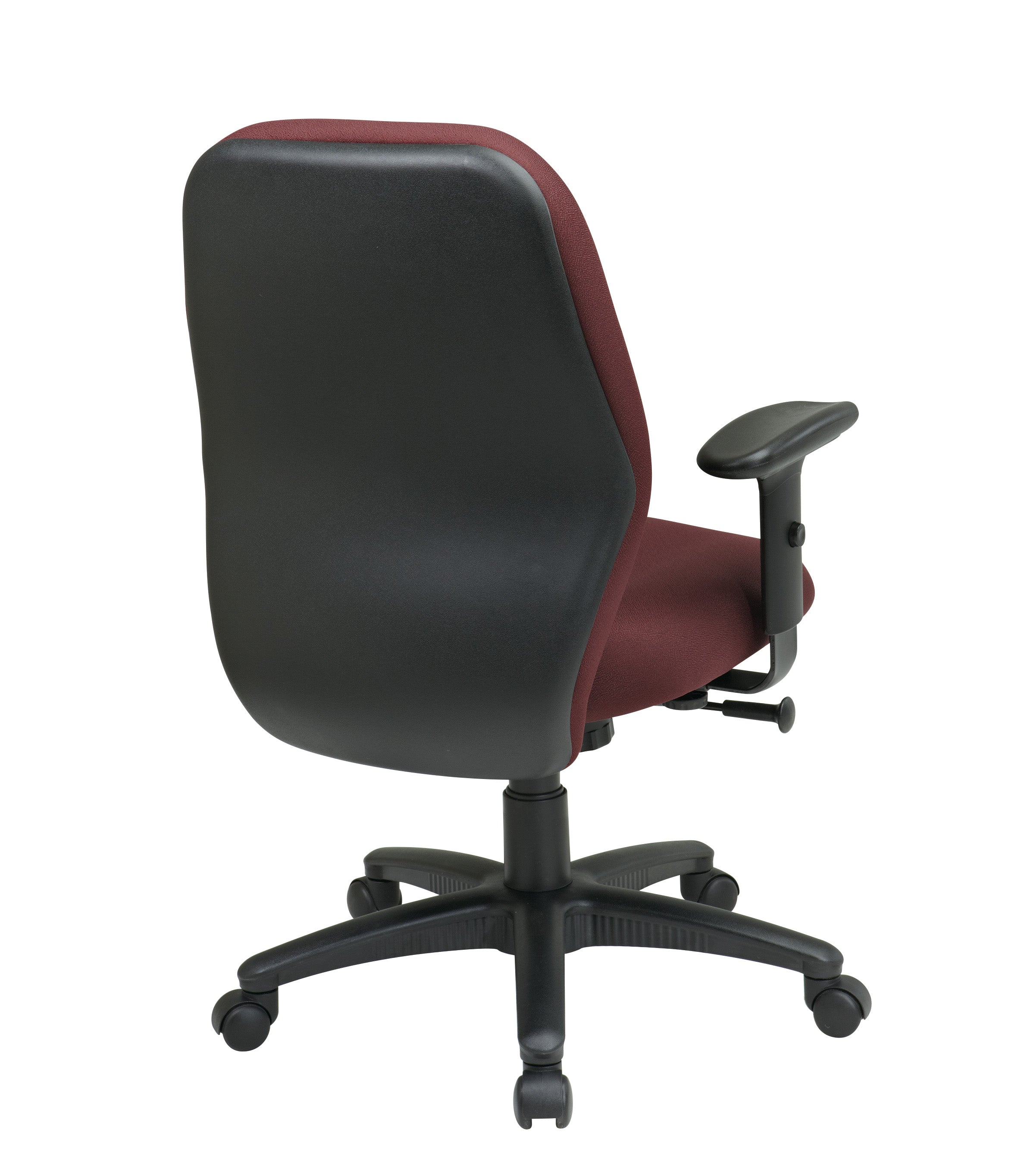 Mid Back 2-to-1 synchro Tilt Chair with 2 -Way Adjustable Soft padded Arms