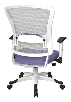 White Frame Managers Chair