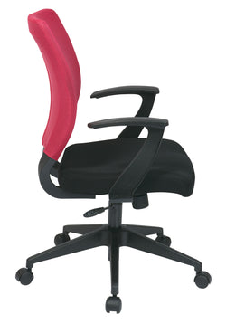 Screen Back Task Chair with "T" Arms