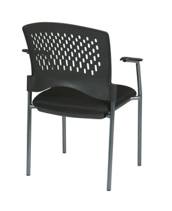 Titanium Finish Visitors Chair