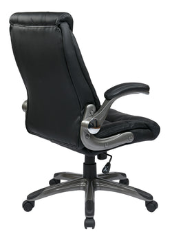 Faux Leather Mid Back Mgrs Chair