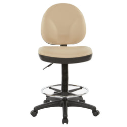 Sculptured Seat and Back Drafting Chair 1