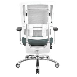 White Vertical Mesh Chair