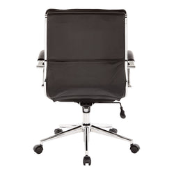 Mid Back Manager's Faux Lthr Chair