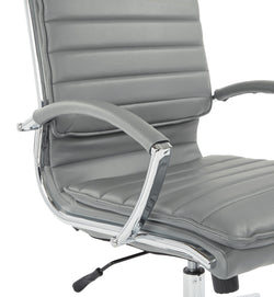 Mid Back Manager's Faux Lthr Chair