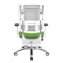 White Vertical Mesh Chair