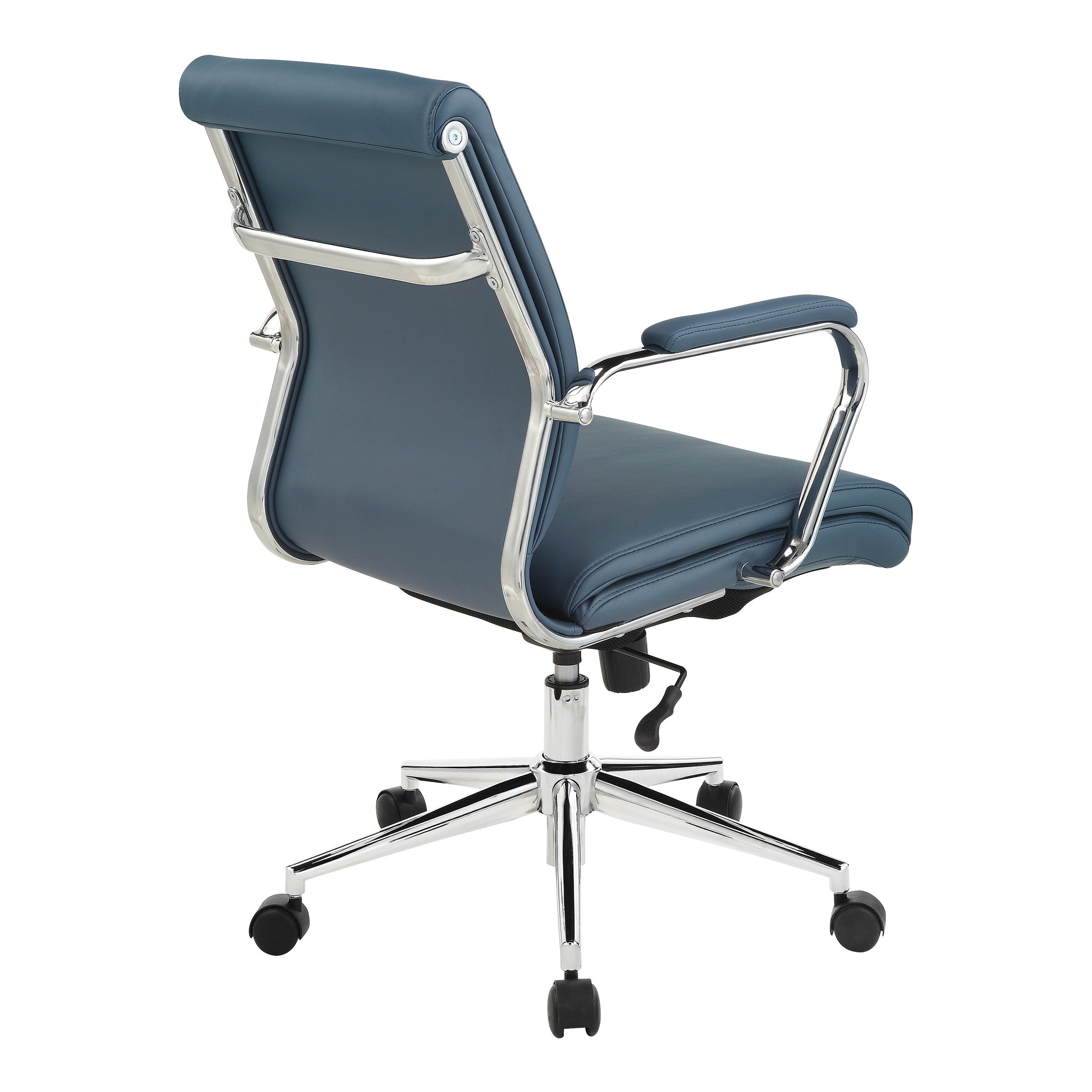 Mid Bk Silver Ion Technology Fabric Chair