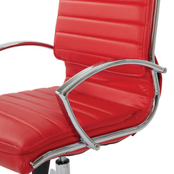 Mid Back Manager's Faux Lthr Chair
