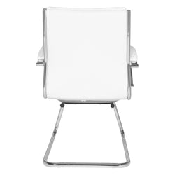 Mid-Back Faux Lthr Visitor's Chair