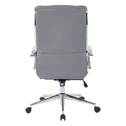 High Back Manager's Faux Lthr Chair