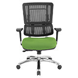 Vertical Black Mesh Back Chair