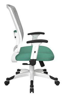 White Frame Managers Chair