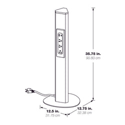 Power Anywhere Station-3AC/1USB