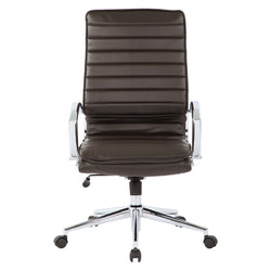 High Back Manager's Faux Lthr Chair