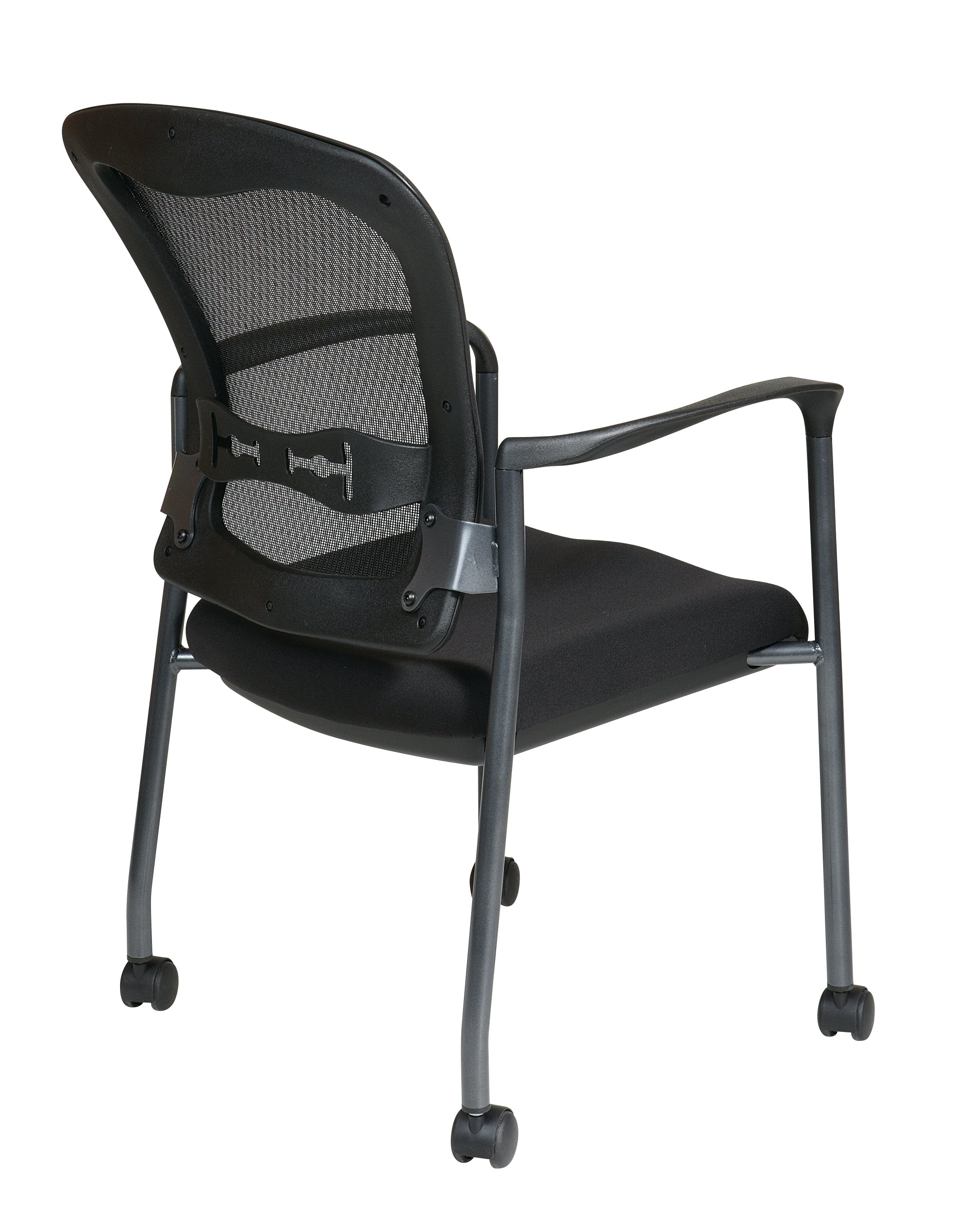 Titanium Visitors Chair with Arms
