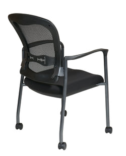 Titanium Visitors Chair with Arms