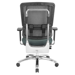 Vertical Black Mesh Back Chair