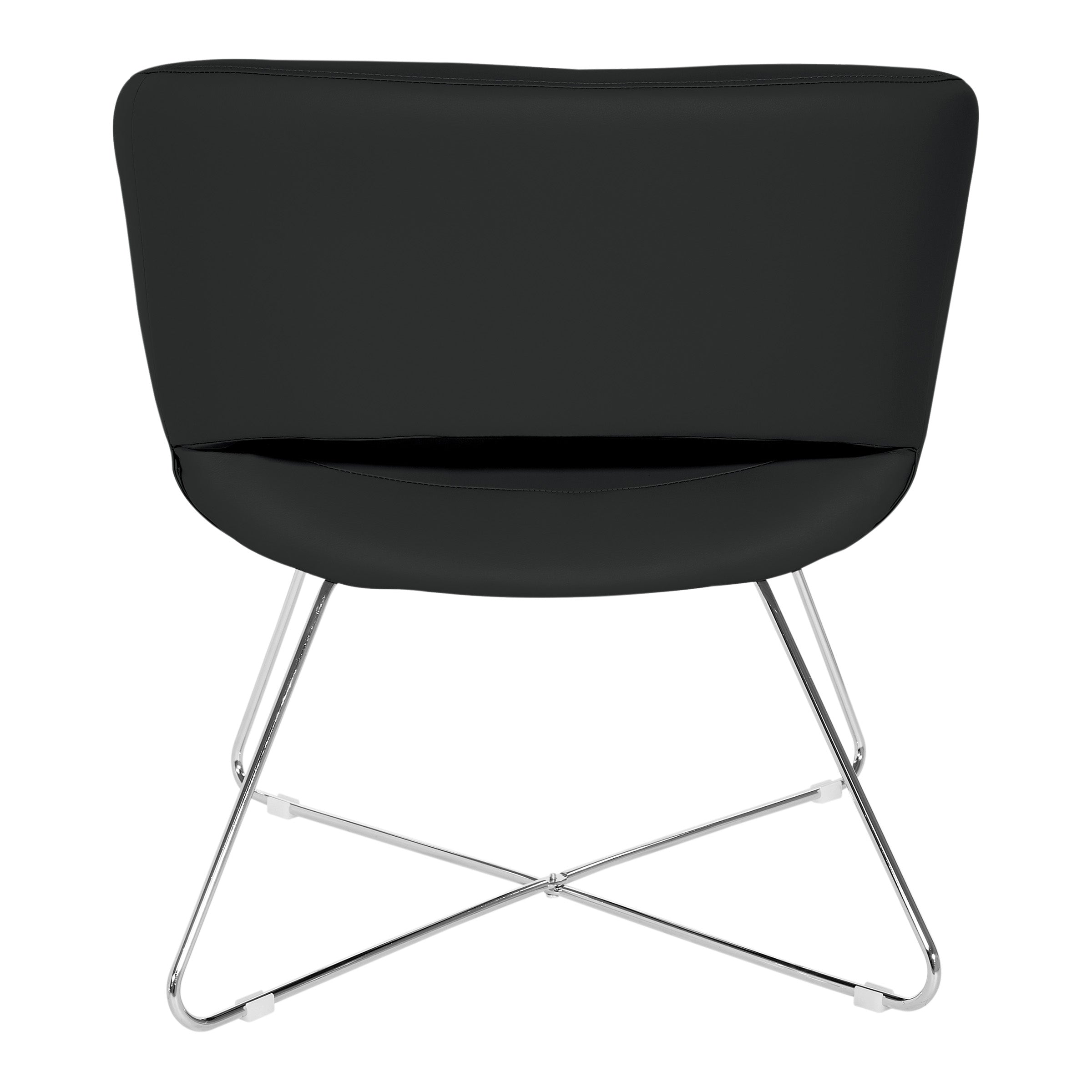 Faux Leather Lounge Chair