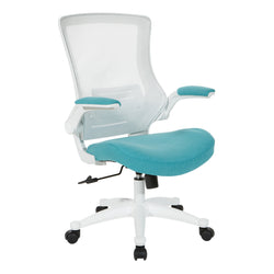 White Screen Back Manager's Chair