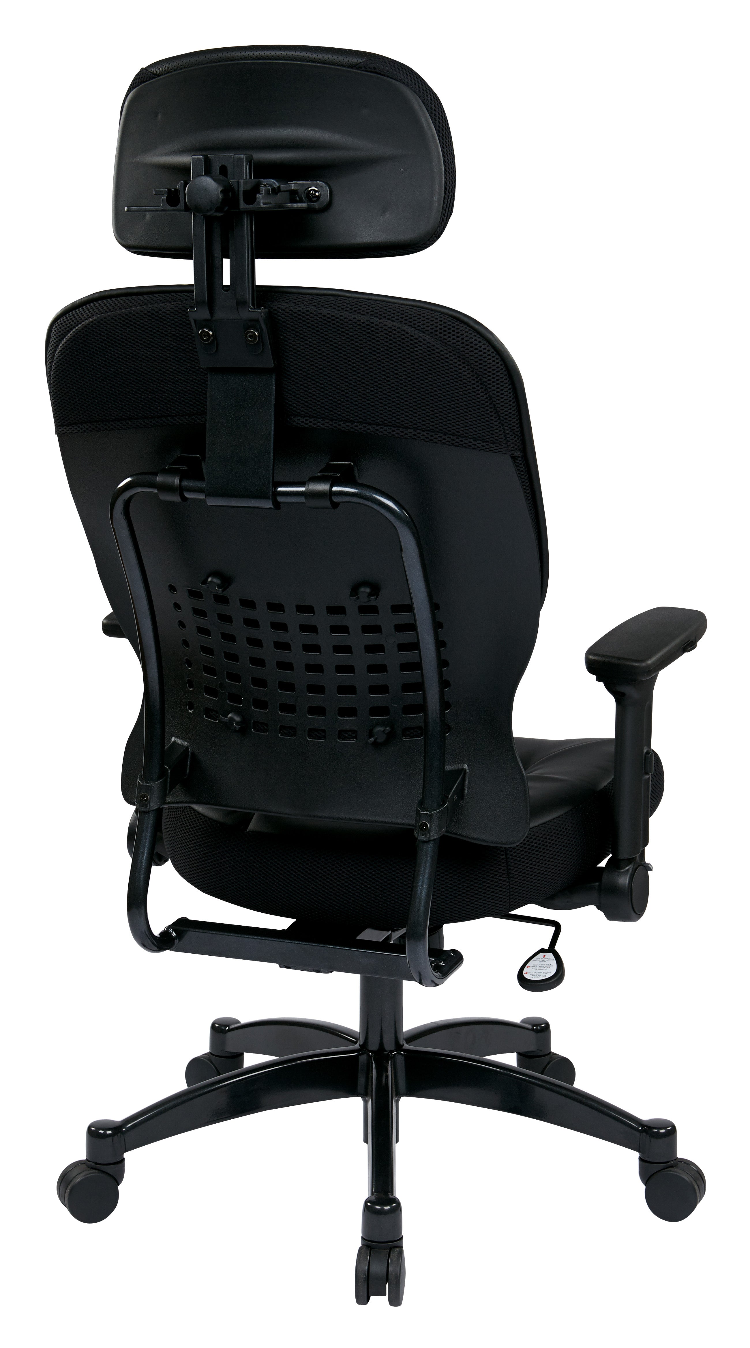 Bonded Leather Seat and Back Managers Chair 1